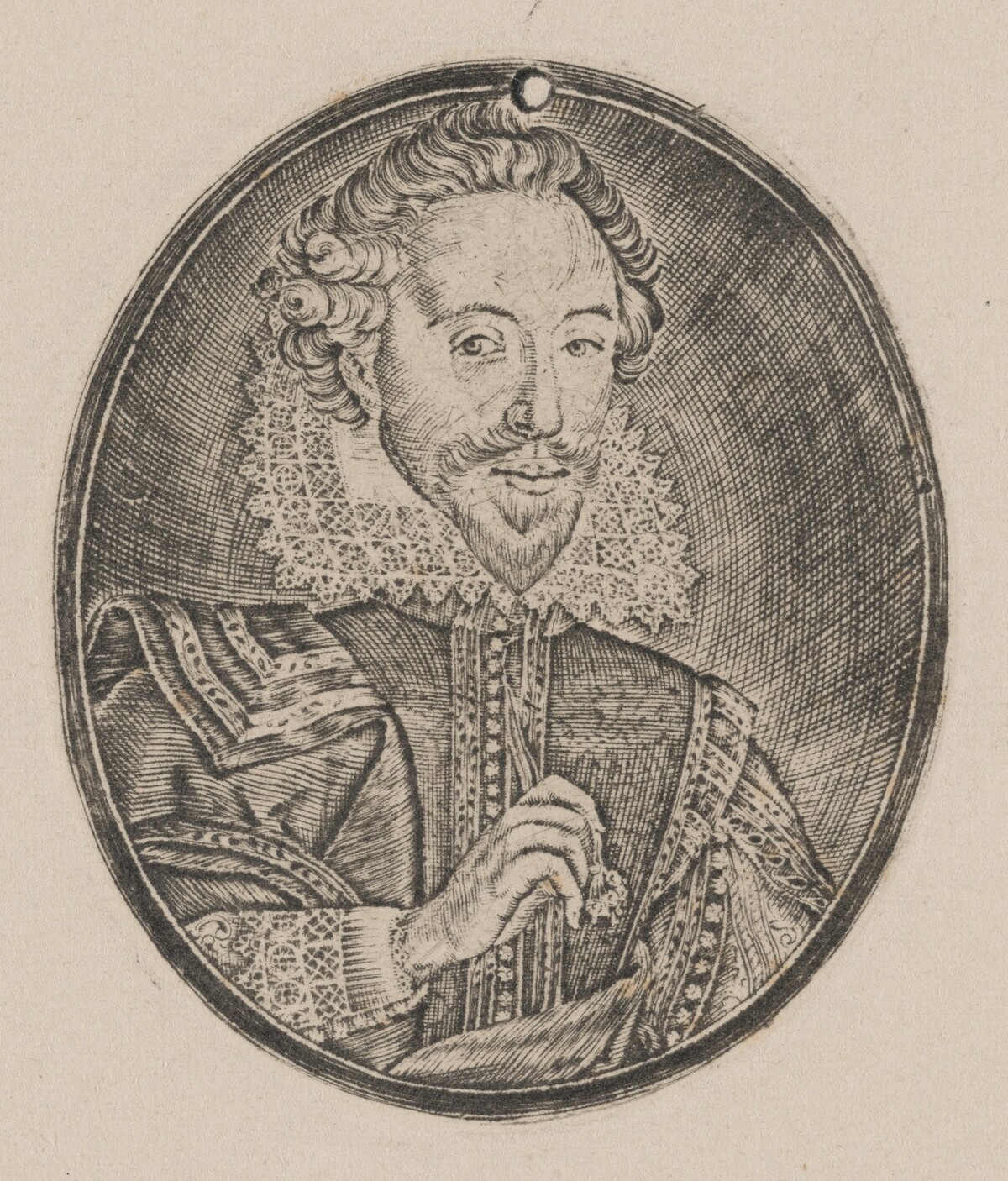 Richard Sackville, 3rd Earl of Dorset [left half] by Simon de Passe
