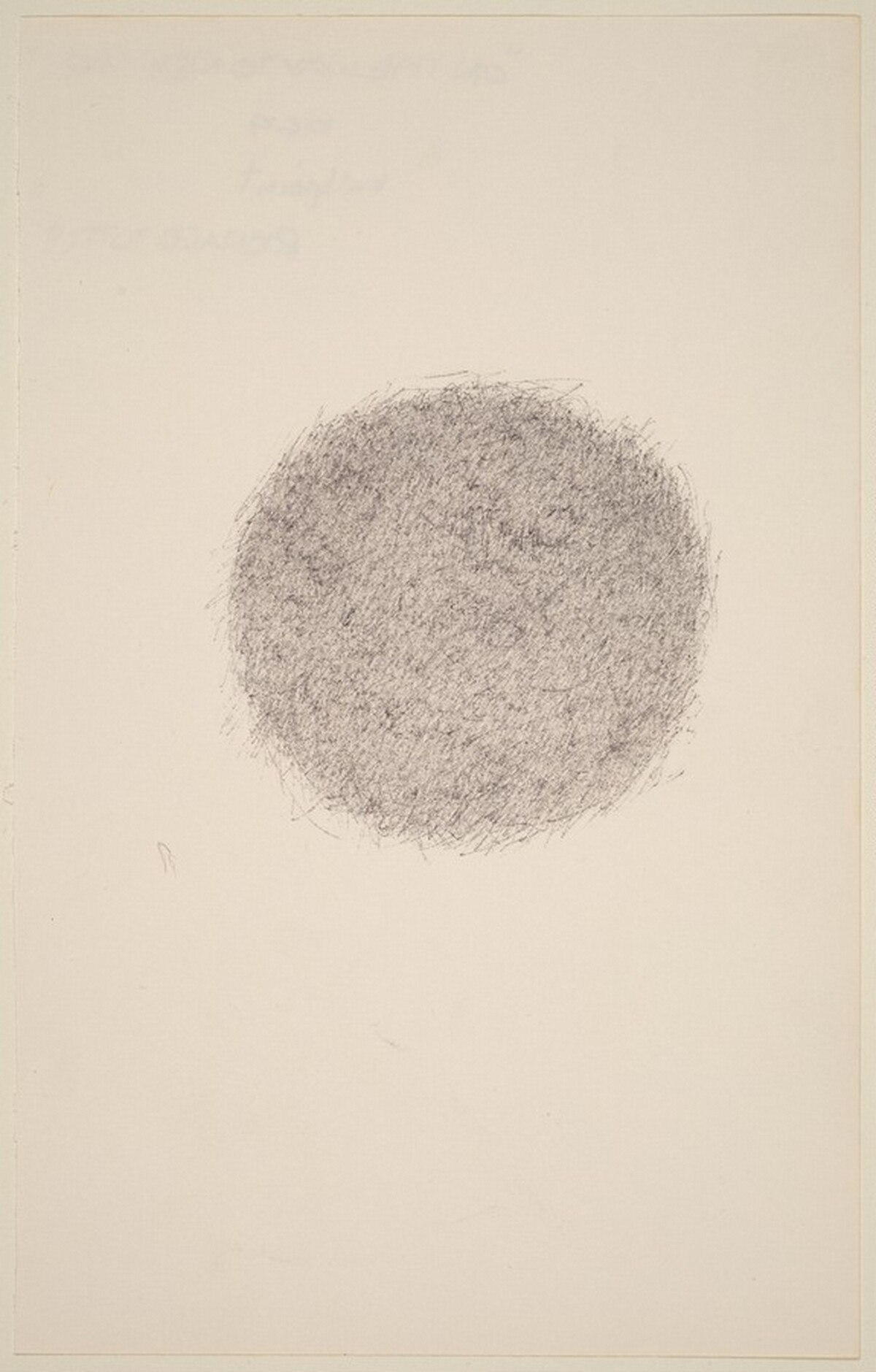 On the Way to New York by Richard Tuttle
