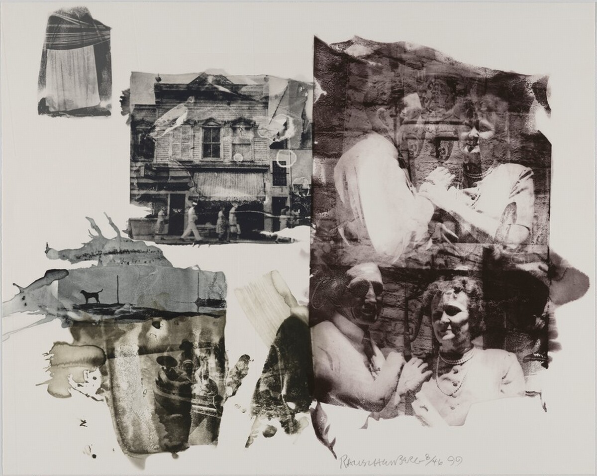 Big and Little Bullys by Robert Rauschenberg
