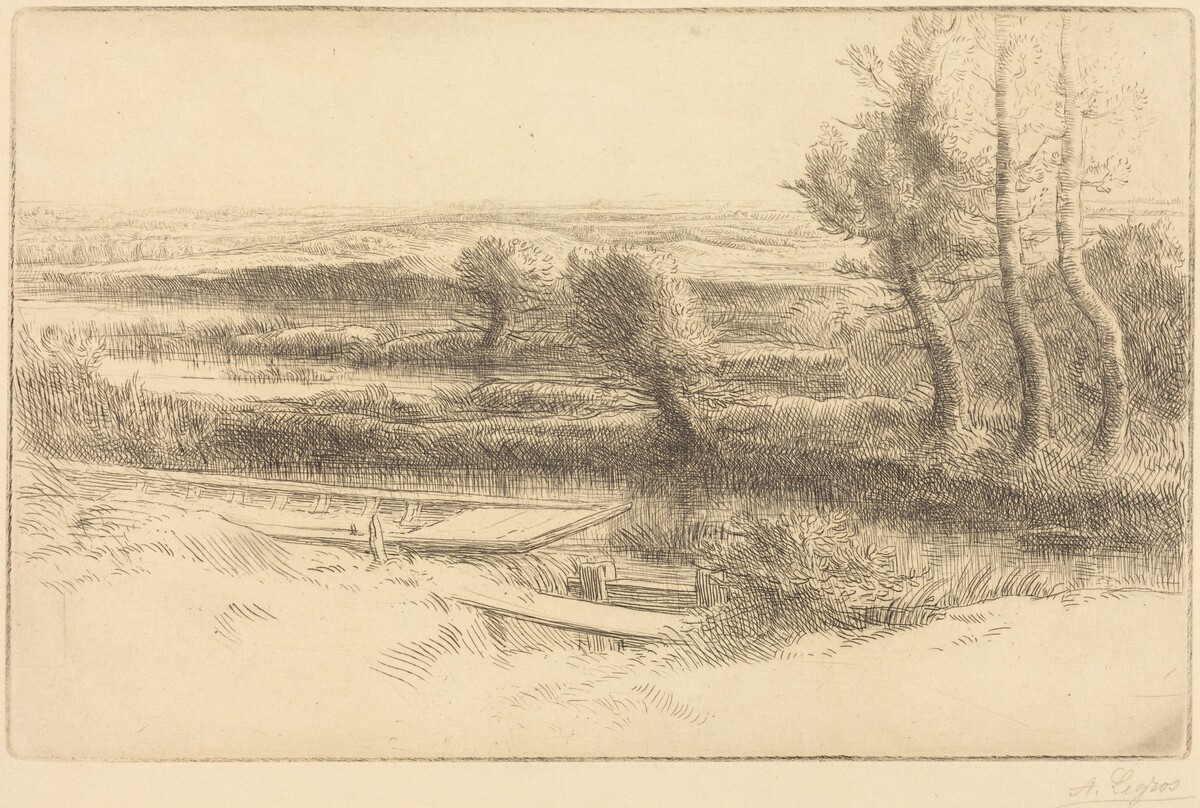Landscape (Paysage) by Alphonse Legros