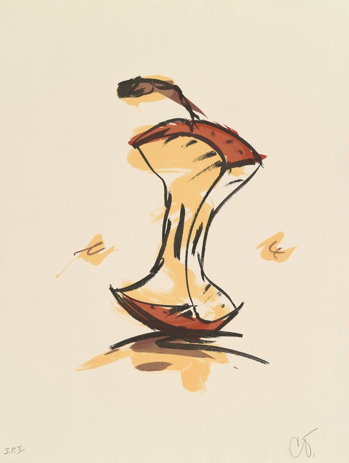 Apple Core—Summer by Claes Oldenburg