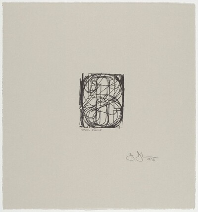 Bookplate for the Friends of the Sarah Lawrence College Library [trial proof]
