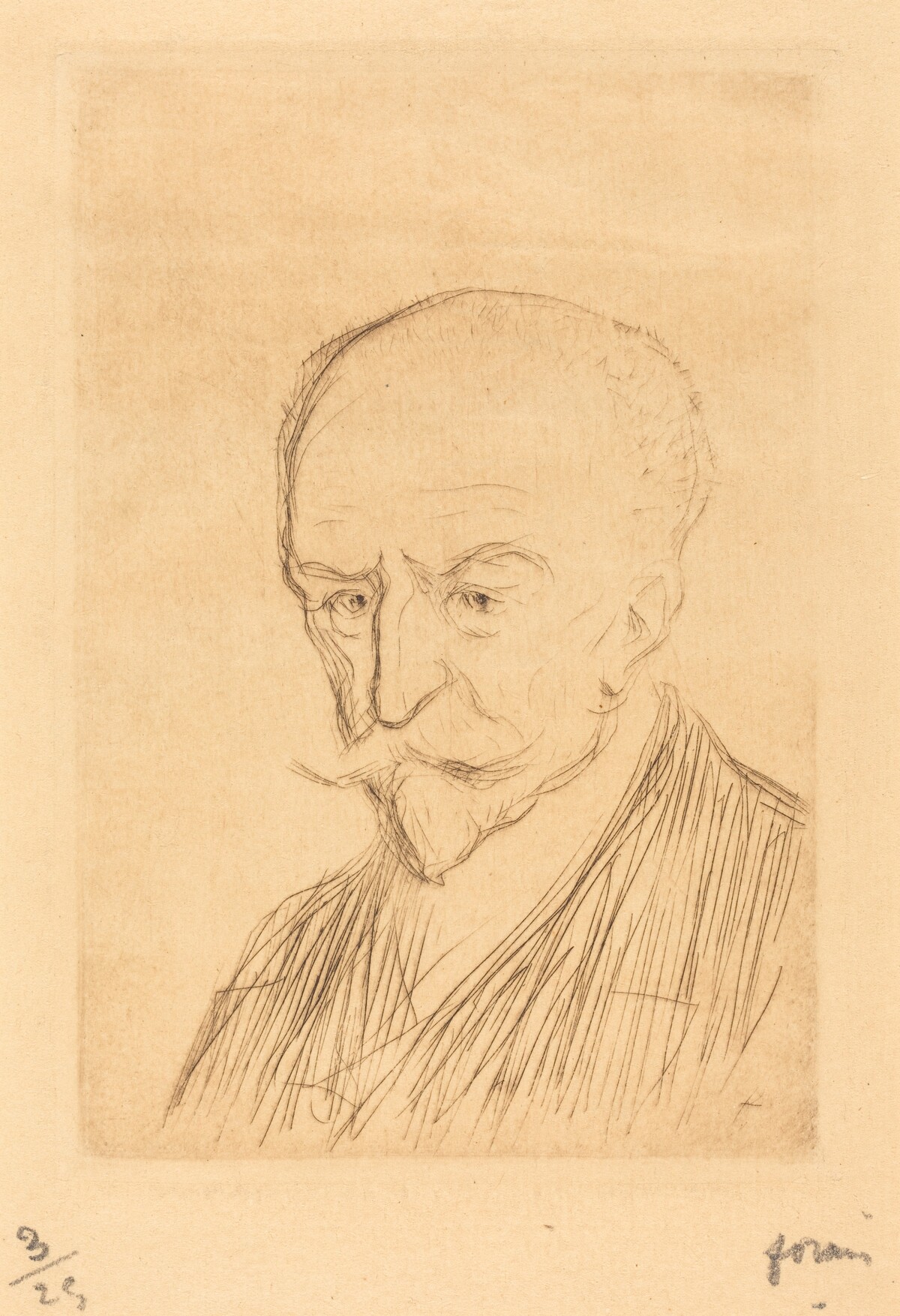 J.-K. Huysmans by Jean-Louis Forain