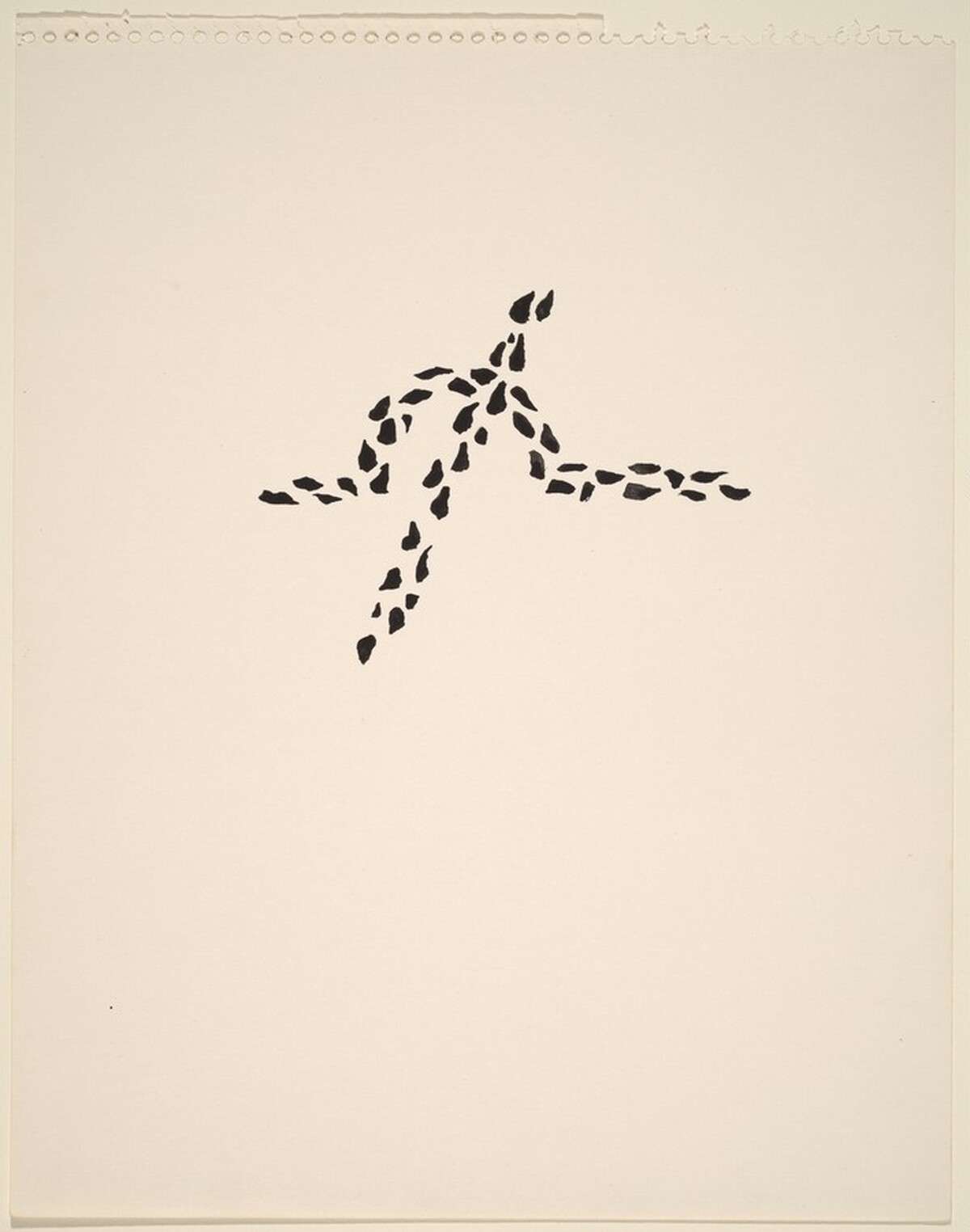 Summer Notebook Drawing (July & August 1972) No. 1 by Richard Tuttle