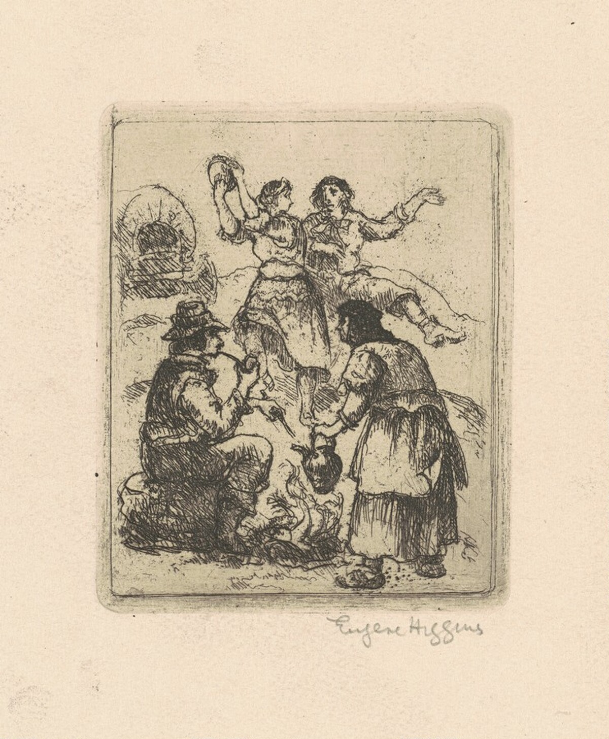 Gypsies by Eugene Higgins