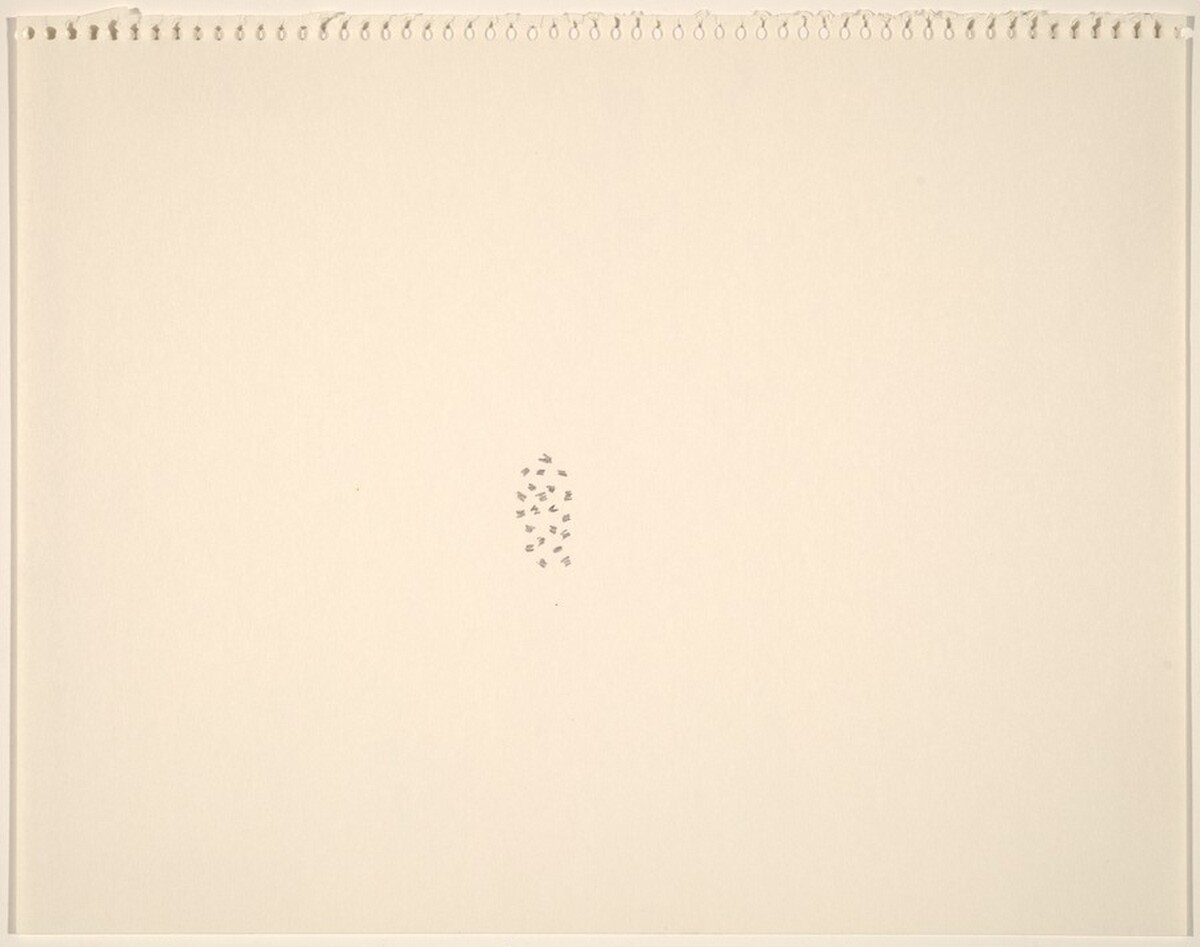 #1 Summer "Collage" Drawing by Richard Tuttle