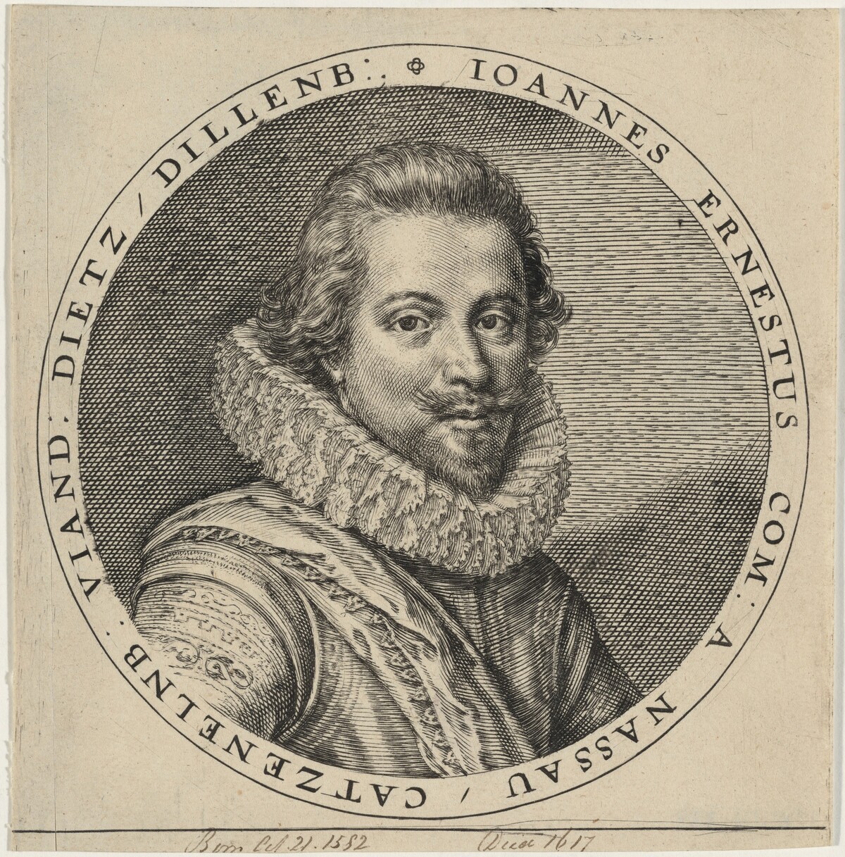 Johan Ernest of Nassau by Unknown Artist