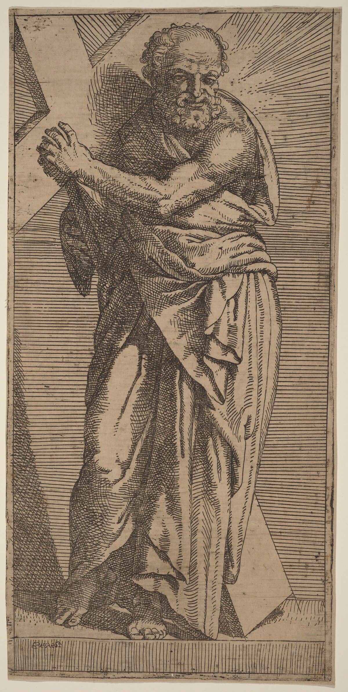 Saint Andrew by Bartolomeo Passarotti