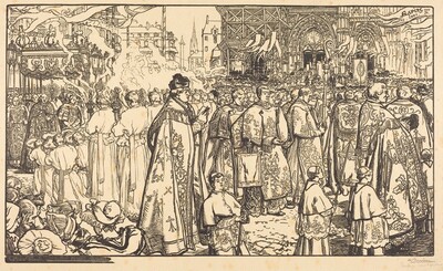 Corpus Christi Procession at Nantes (Procession de la Fete Dieu a Nantes)