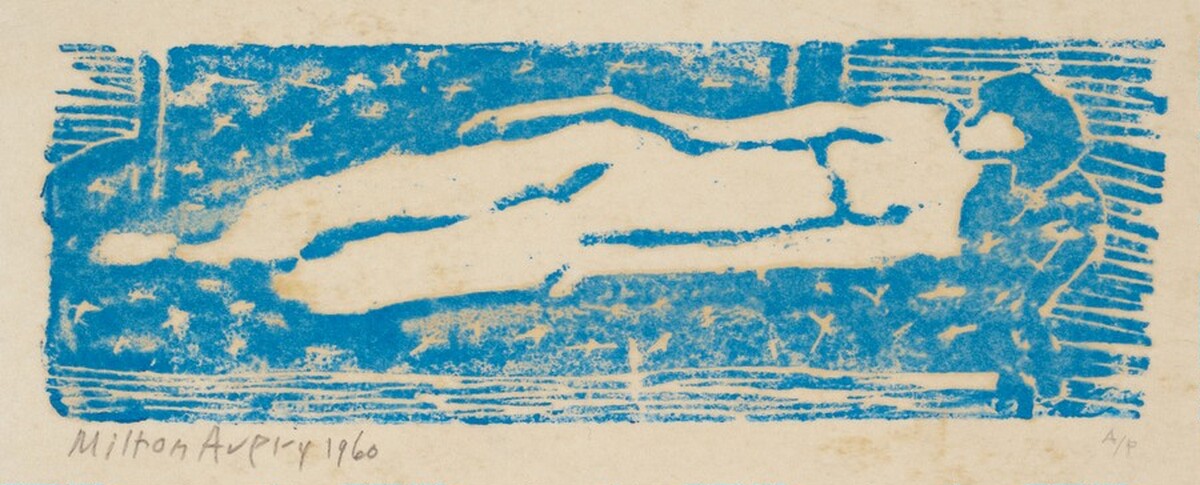 Nude by Milton Avery