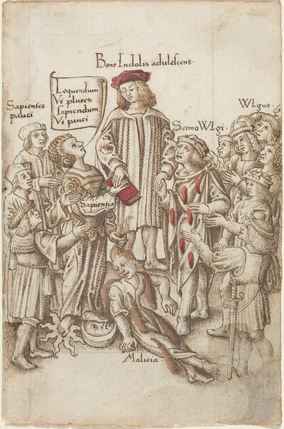 "Do Not Walk outside the Public Highway" [fol. 35 recto]