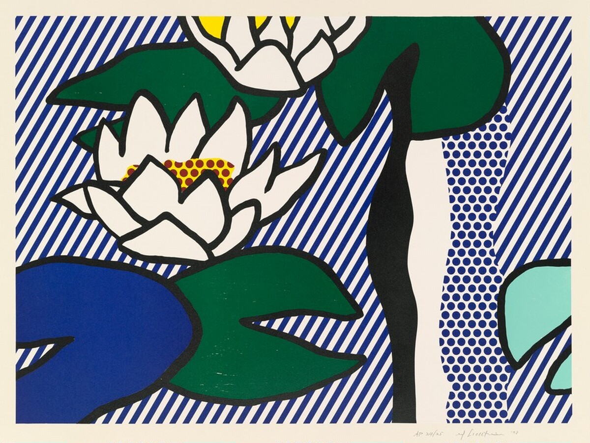 Les Nymphéas by Roy Lichtenstein