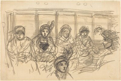 Riders on the Metro