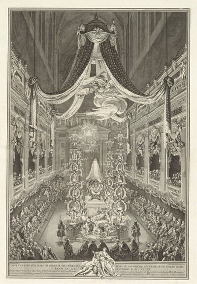 Pompe funèbre d'Élisabeth Therèse de Lorraine