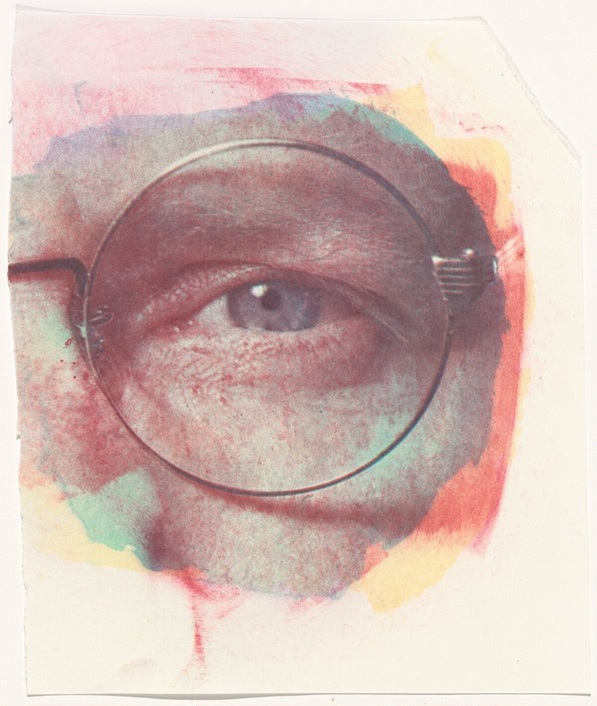 John (proof for unpublished print) by Chuck Close