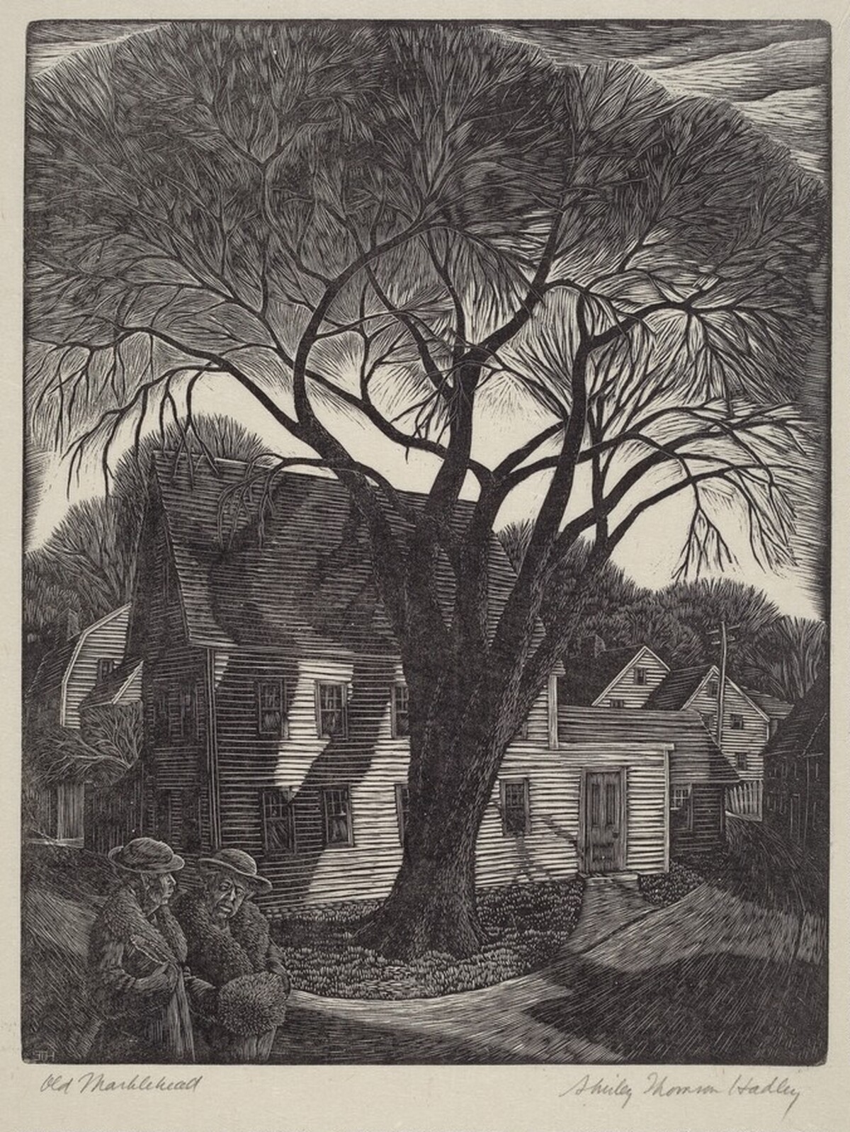 Old Marblehead by Shirley Thomson Hadley
