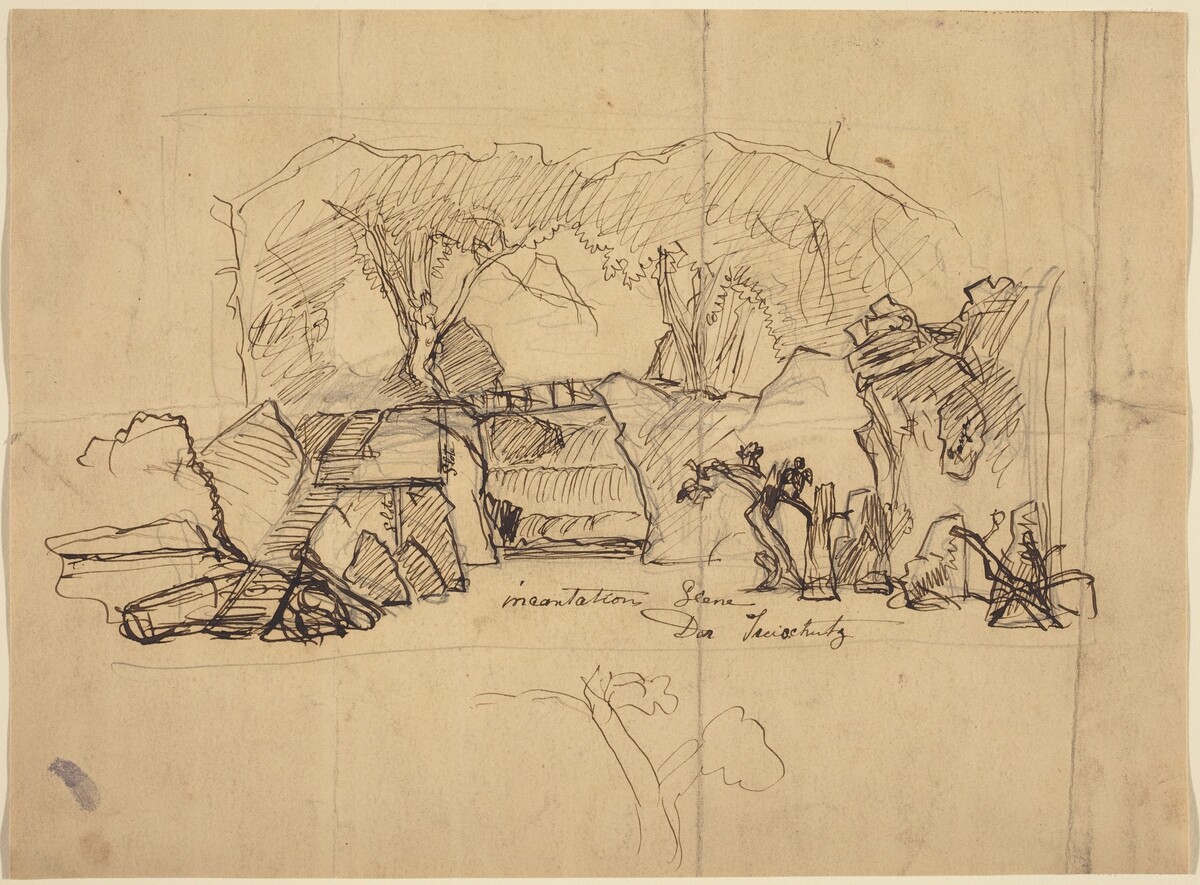 Incantation Scene from "Der Freischutz" by Robert Caney