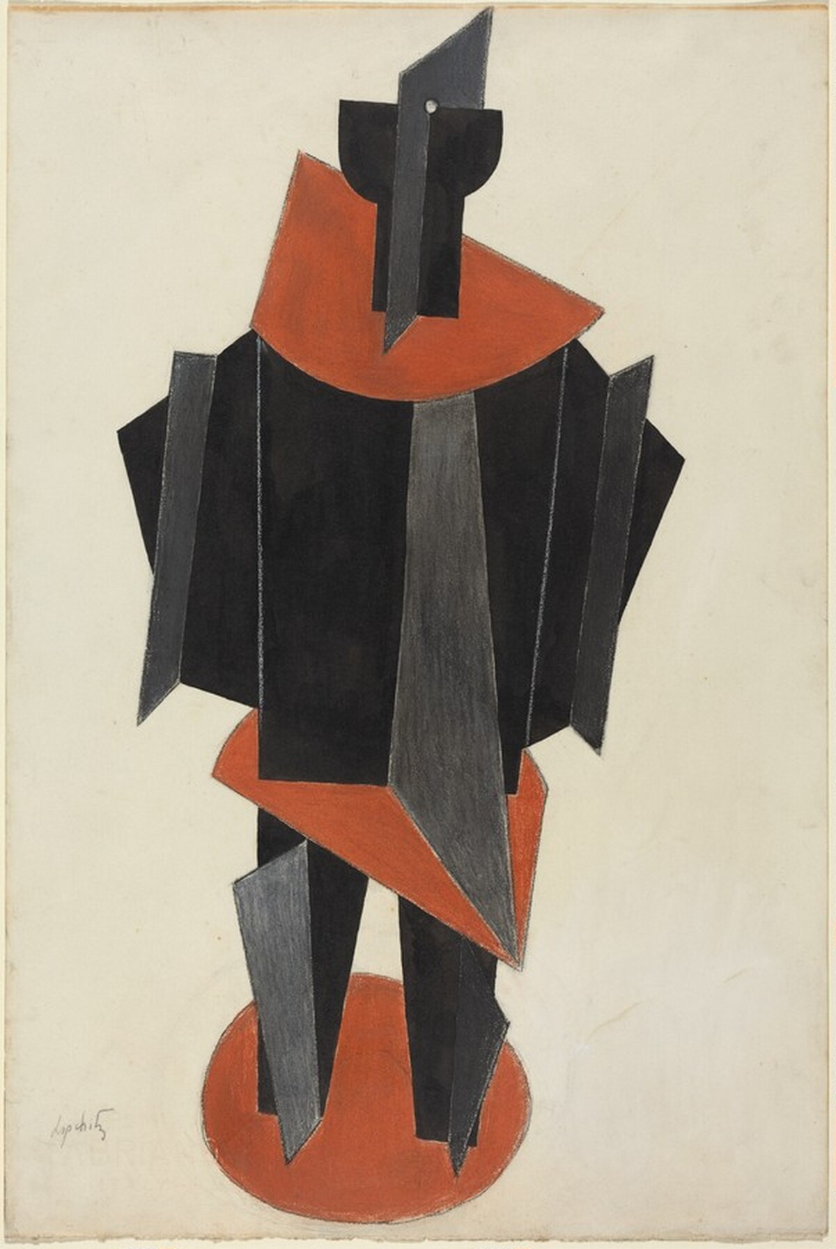 Pierrot by Jacques Lipchitz