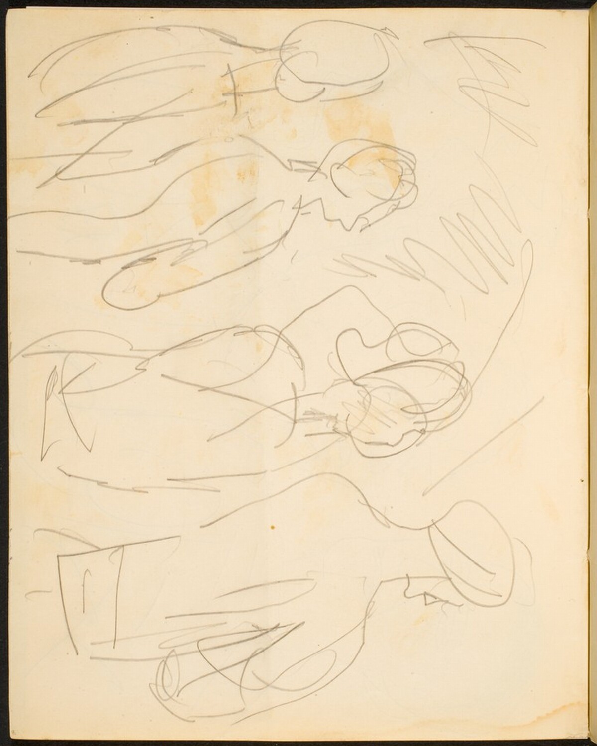 Vier Figuren (Four Figures) [p. 8] by Max Beckmann