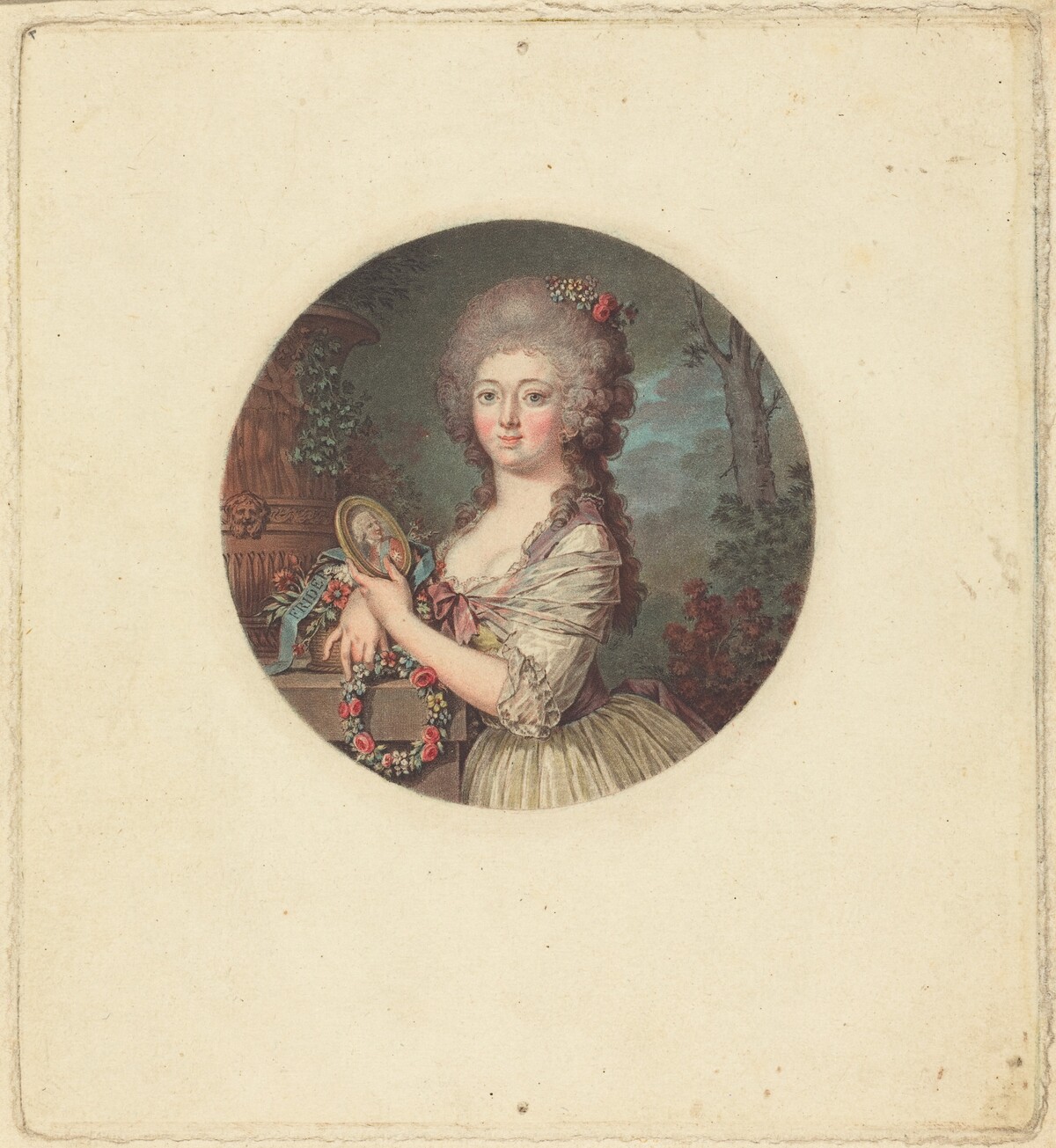Portrait d'une jeune princesse by Jean-François Janinet