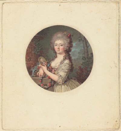 Portrait d'une jeune princesse
