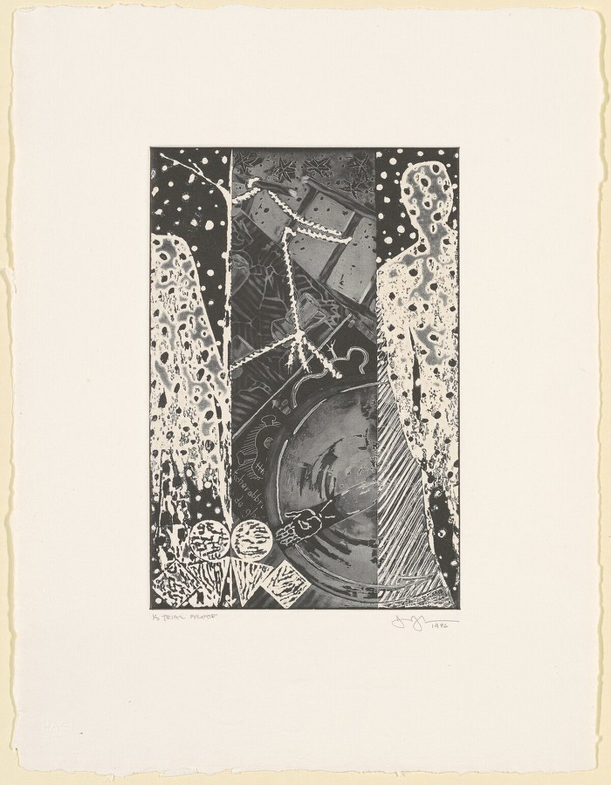 Winter [trial proof] by Jasper Johns