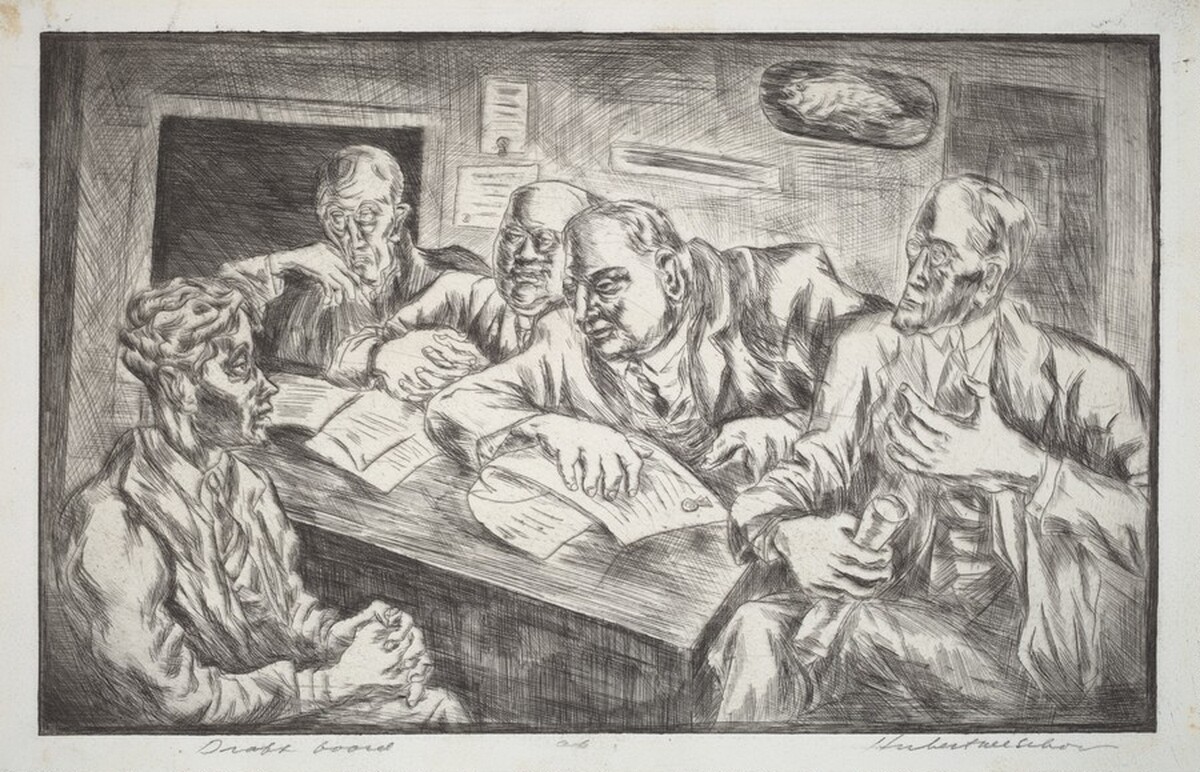 Draft Board by Hugh Mesibov
