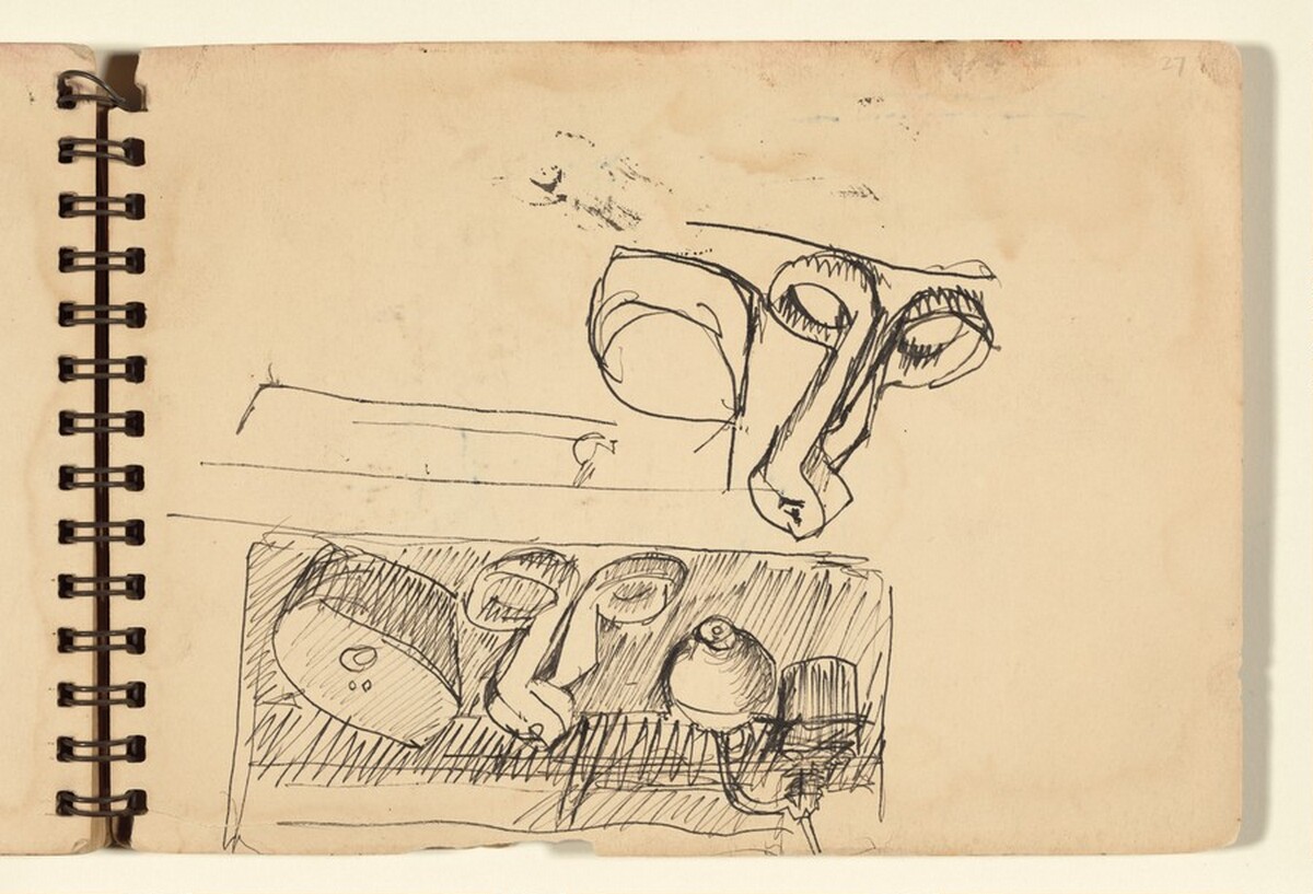 Sketchbook by Mark Rothko