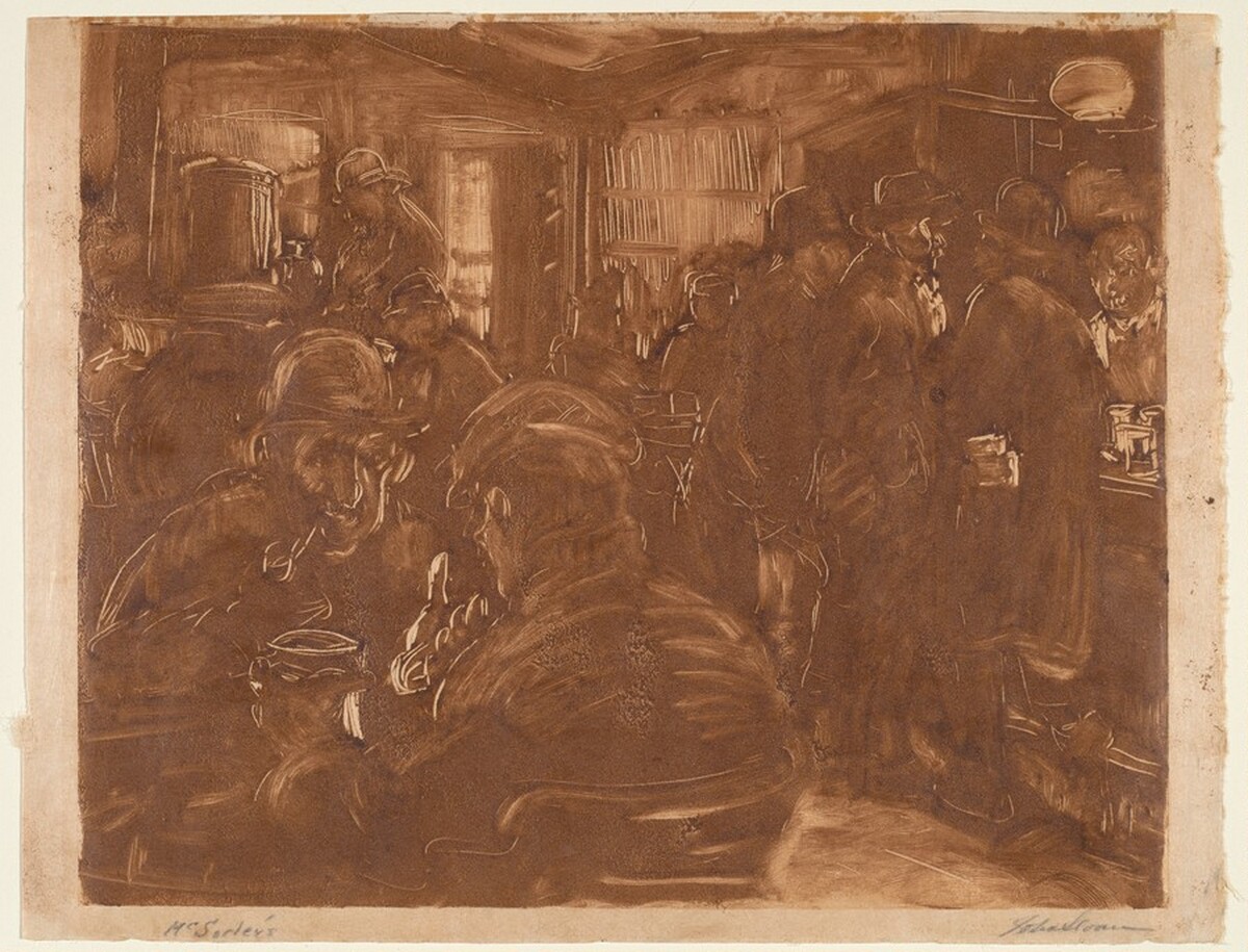 McSorley's by John Sloan