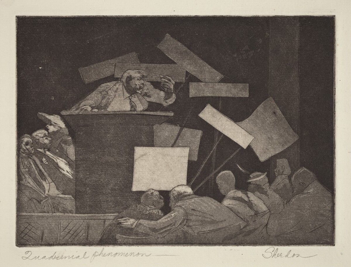 Quadrennial Phenomenon by Clarence E. Sherdon