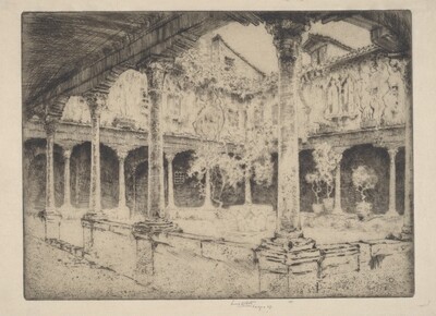 A Cloister, Venice