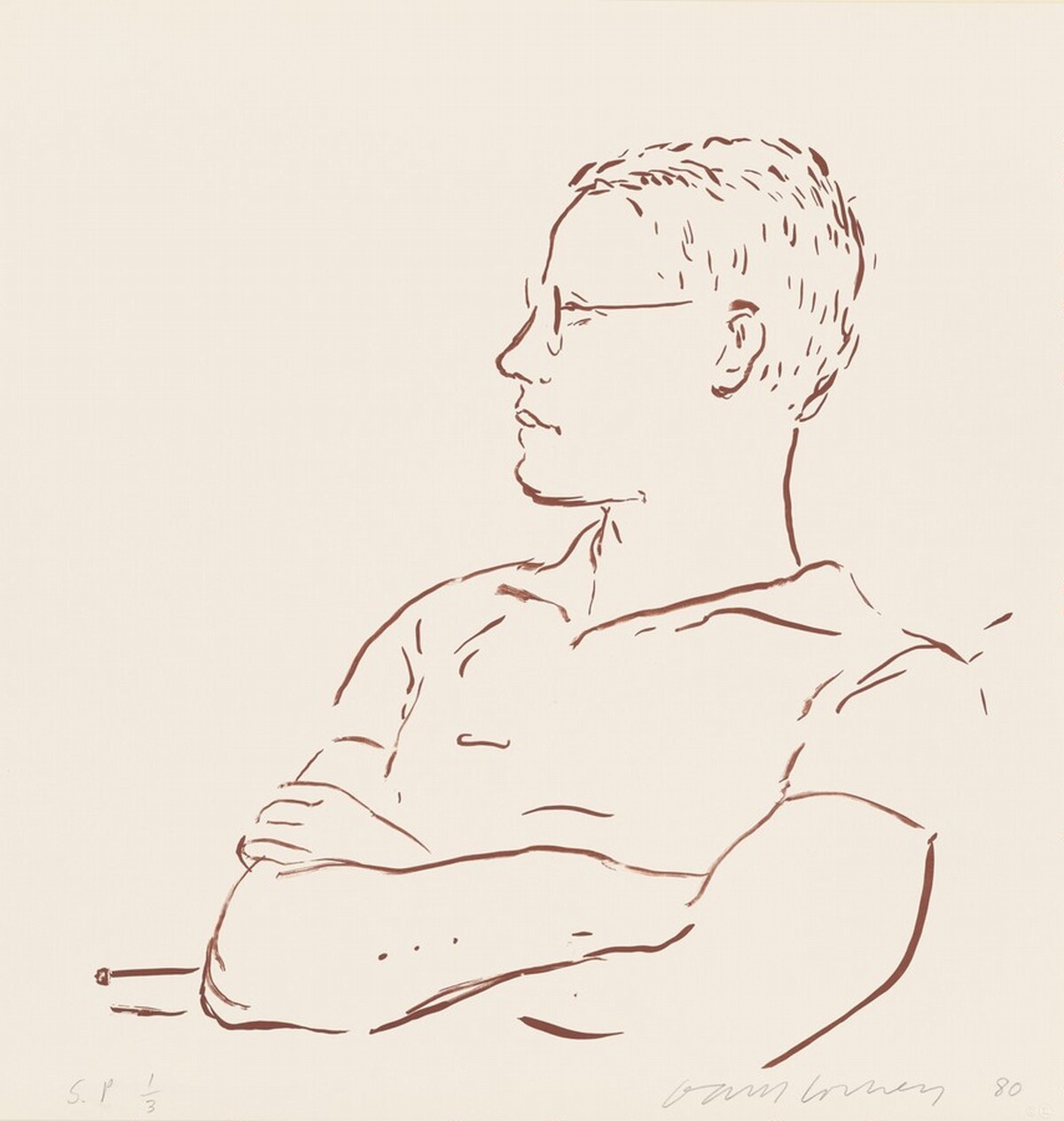 James [special proof] by David Hockney