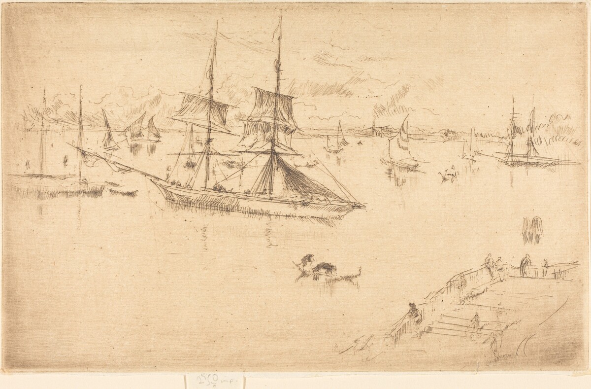 Lagoon: Noon by James McNeill Whistler