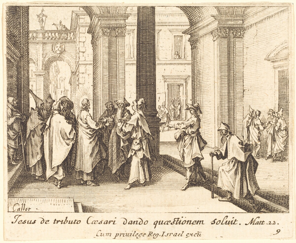 Caesar's Coin by Jacques Callot