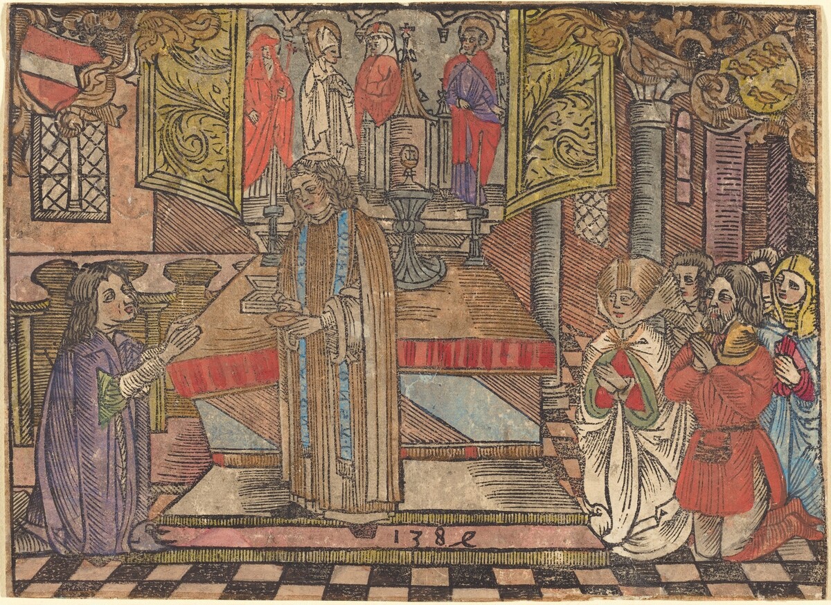 Miracle at Seefeld by German 15th Century