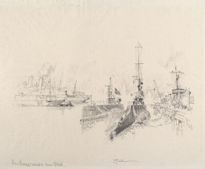 Submarines in Port