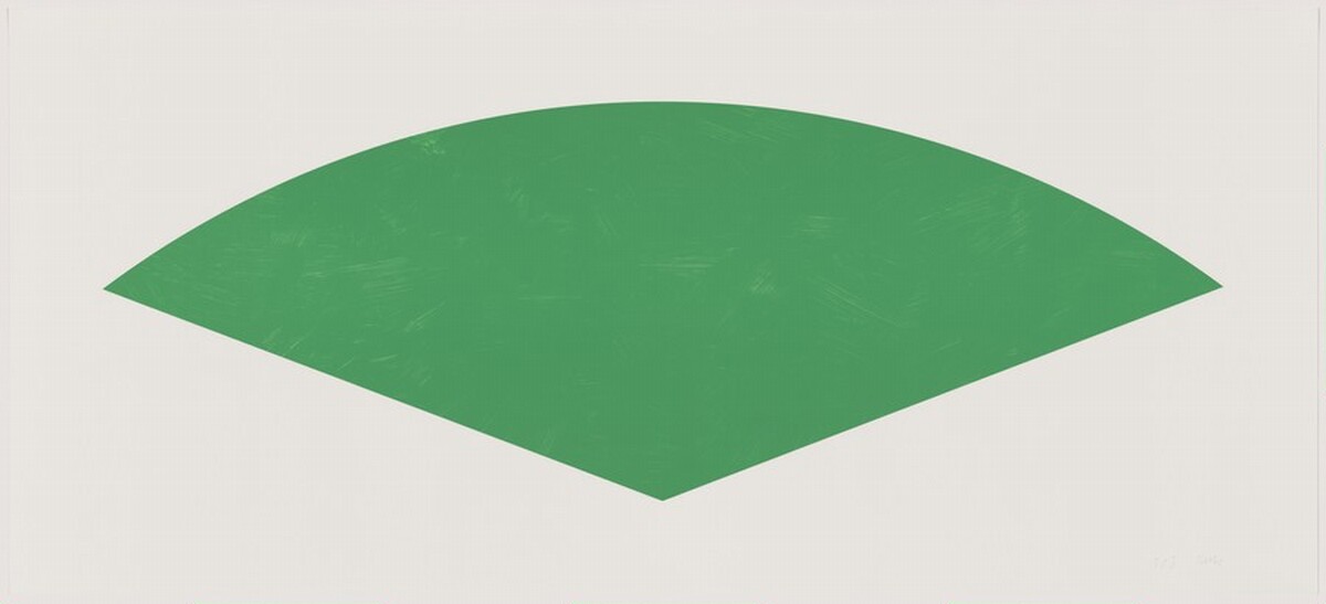 Green Curve by Ellsworth Kelly
