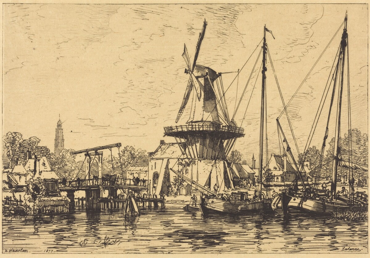 A Haarlem by Maxime Lalanne