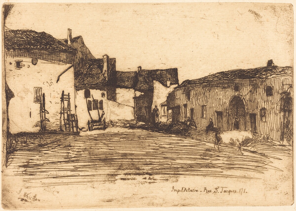 Liverdun by James McNeill Whistler