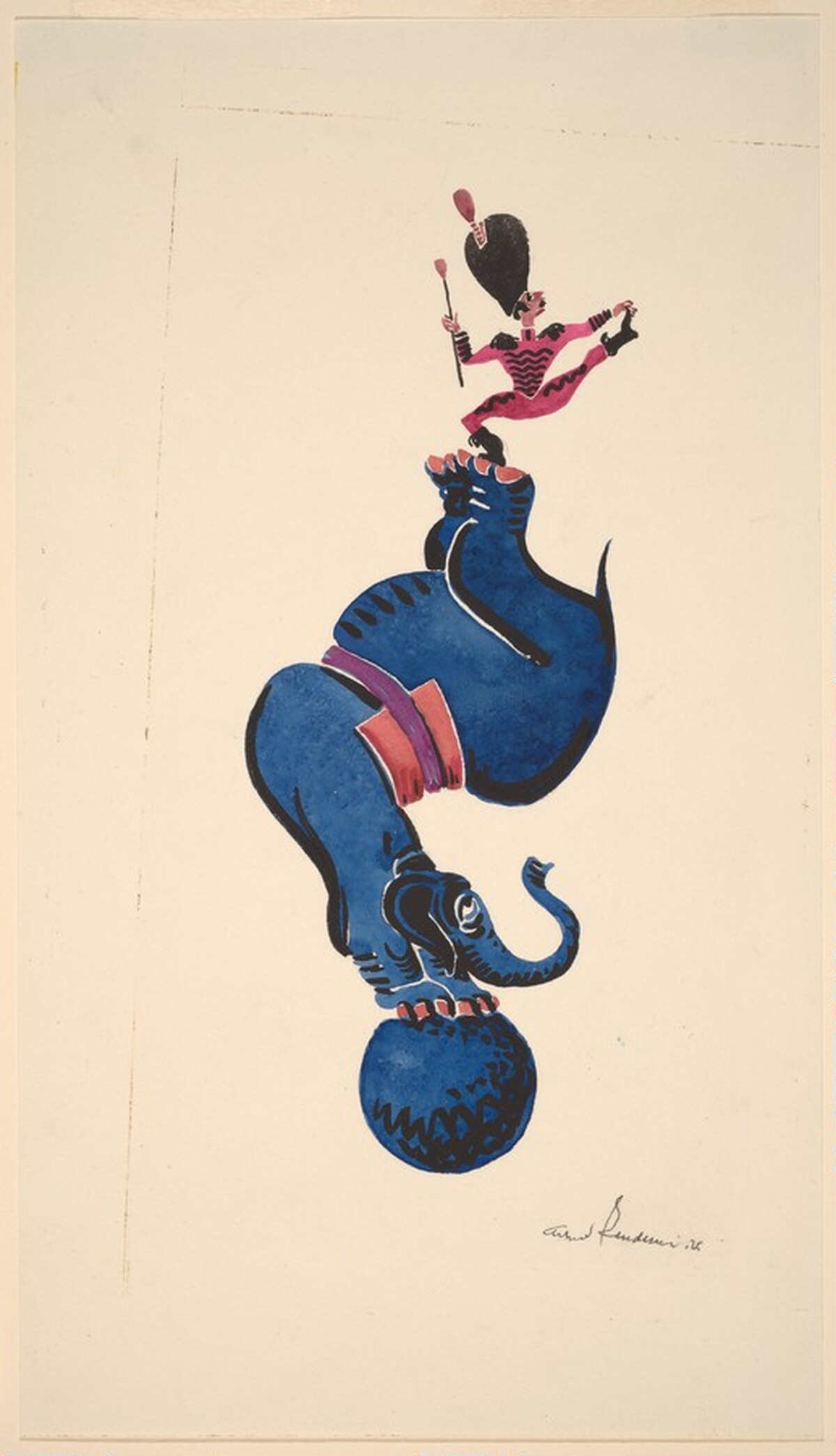 Circus by Alfred Bendiner