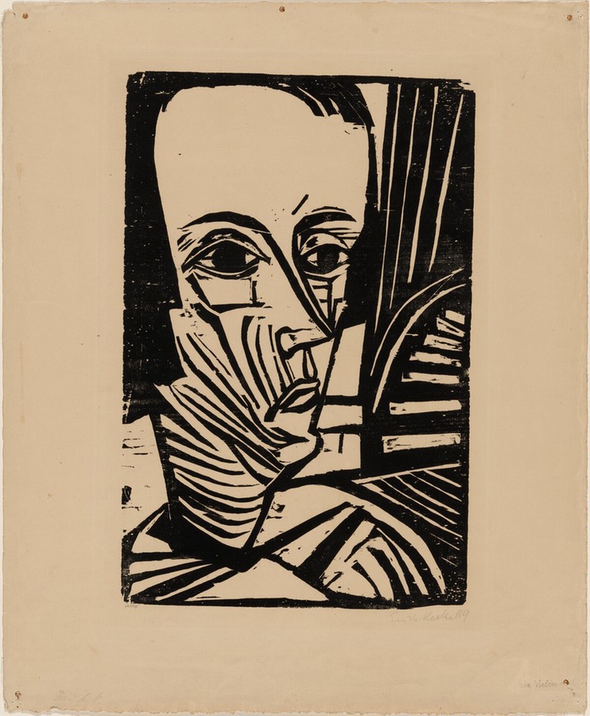 Asta Nielsen by Erich Heckel