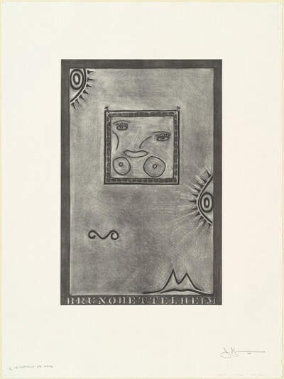 Untitled (White Mezzotint) [state proof of 3rd state]