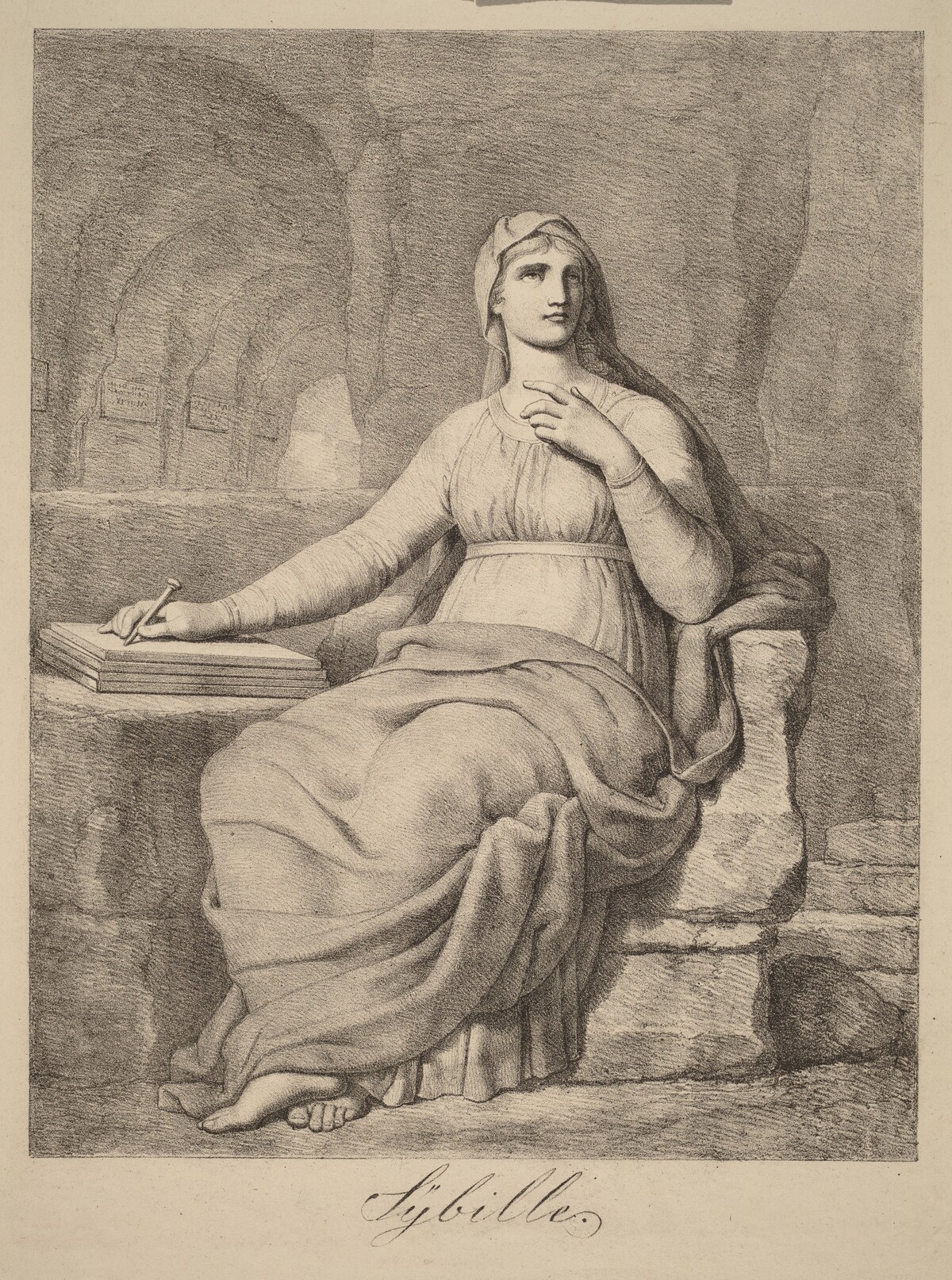 Sibylle (Sibyl) by Simon Petrus Klotz