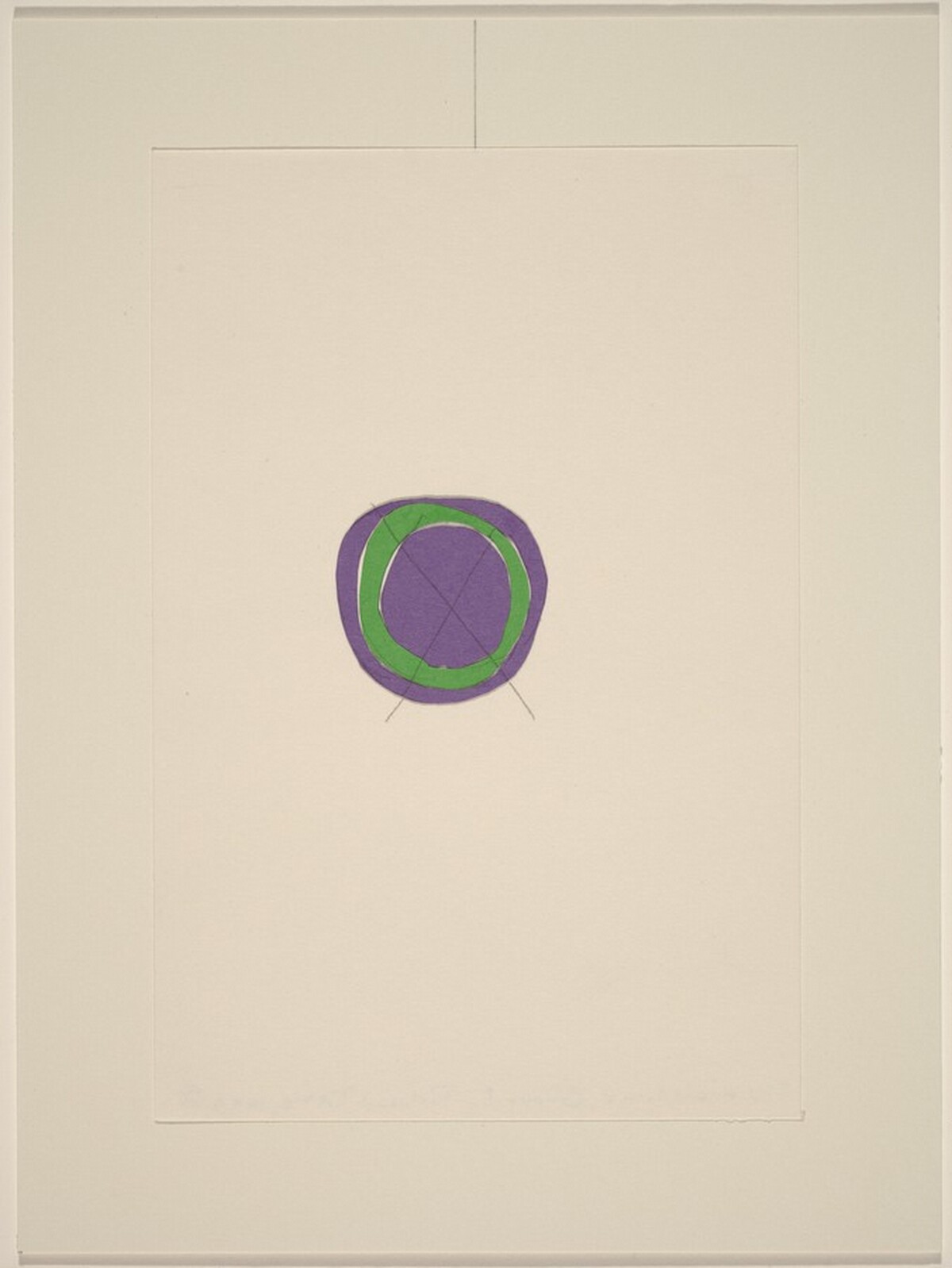 Munich Line #2 by Richard Tuttle