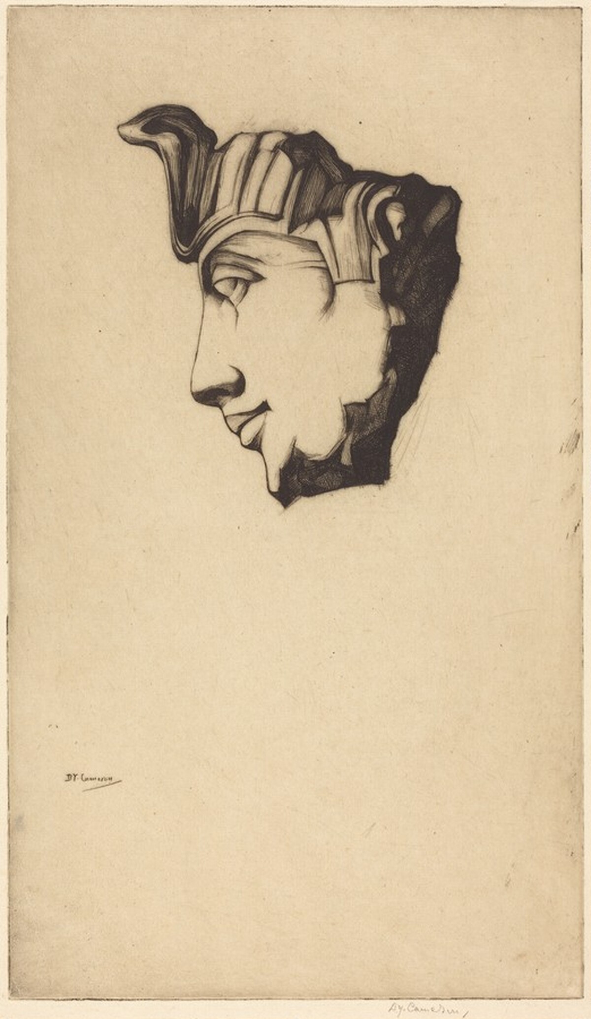 Rameses II by David Young Cameron
