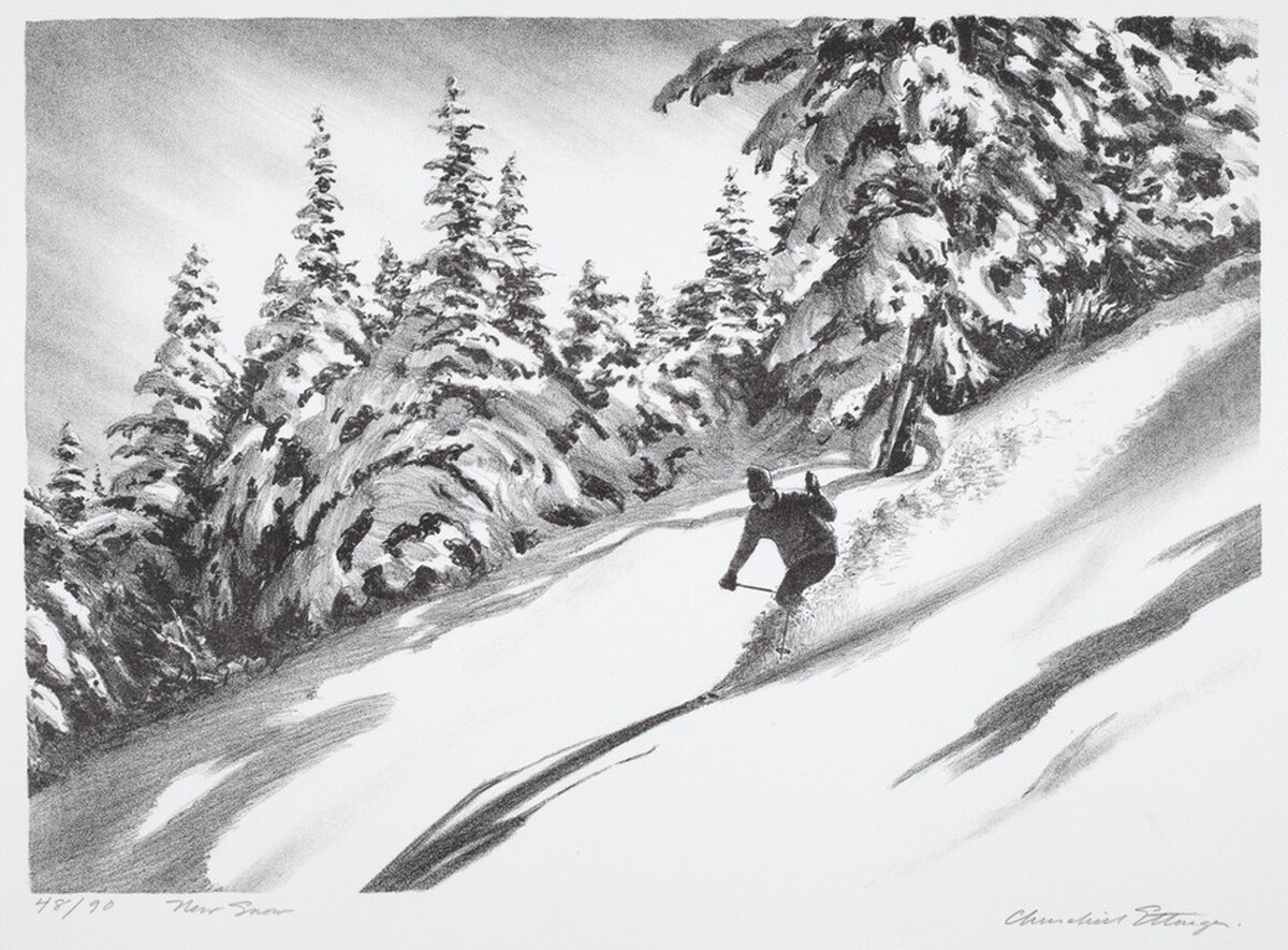 New Snow by Churchill Ettinger