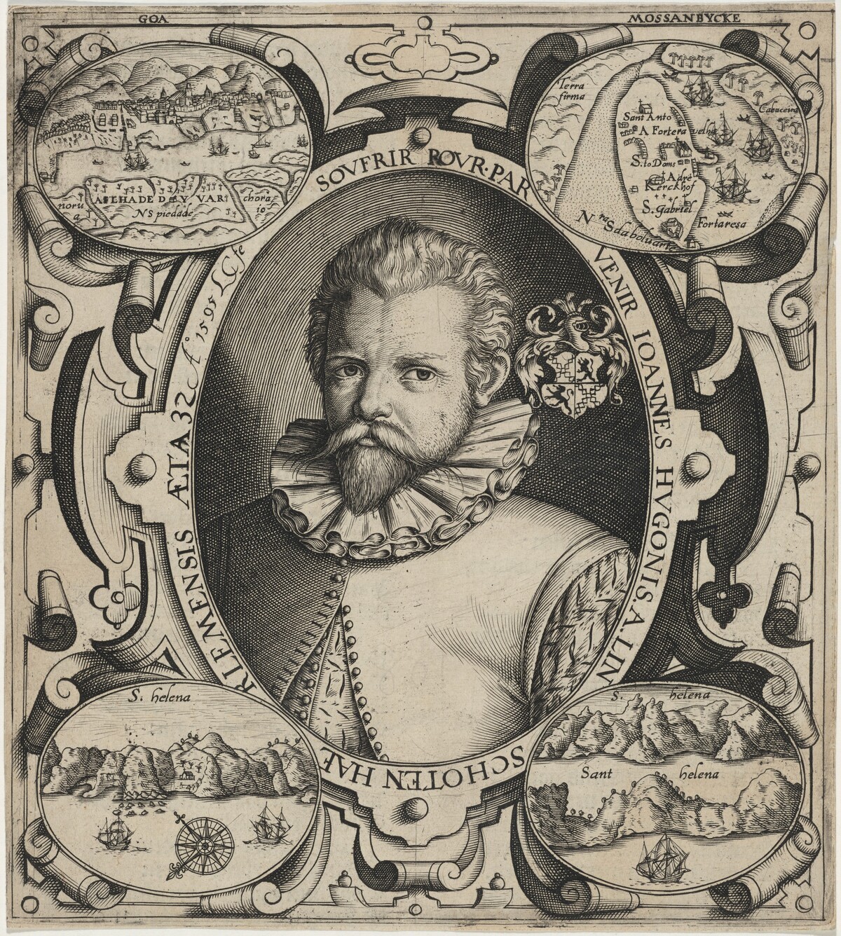 Joannes Hugo van Linschoten by Unknown Artist