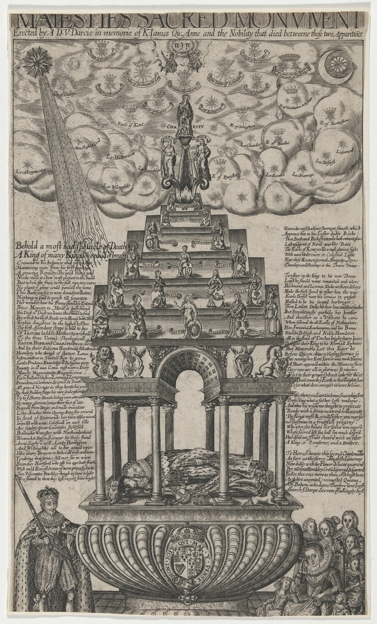 Majesties Sacred Monument by Robert Vaughan