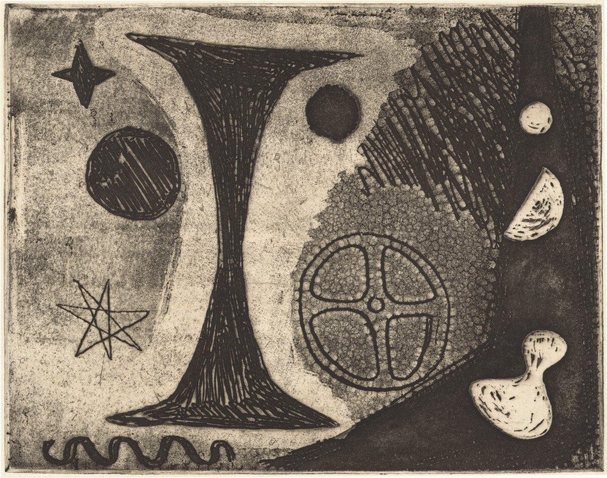 The Big I by Alexander Calder