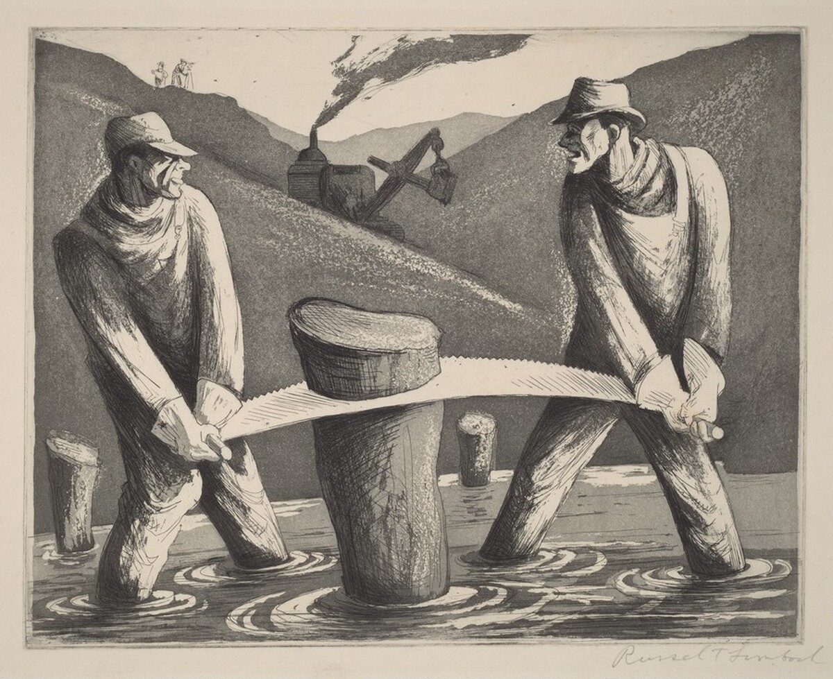 Untitled (Crosscut) by Russell Theodore Limbach
